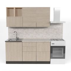 Кухонный гарнитур Надежда стандарт 4 1600 мм в Нягани - nyagan.mebel24.online | фото 3