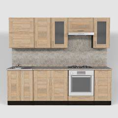 Кухонный гарнитур Ника базис 2400 в Нягани - nyagan.mebel24.online | фото 3