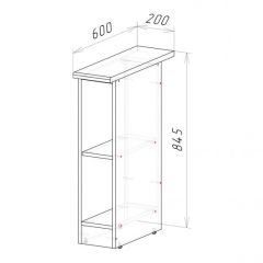 Кухонный гарнитур Ноктюрн медиум 1400 мм в Нягани - nyagan.mebel24.online | фото 15
