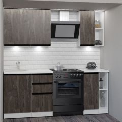 Кухонный гарнитур Ноктюрн медиум 1400 мм в Нягани - nyagan.mebel24.online | фото