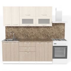 Кухонный гарнитур Ольга макси 2 1800 мм в Нягани - nyagan.mebel24.online | фото 3
