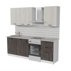 Кухонный гарнитур Сиена стандарт 1600 мм в Нягани - nyagan.mebel24.online | фото 4