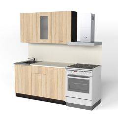 Кухонный гарнитур Симона медиум 1400 в Нягани - nyagan.mebel24.online | фото 2