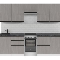 Кухонный гарнитур Сюита мега 2500 мм в Нягани - nyagan.mebel24.online | фото 3
