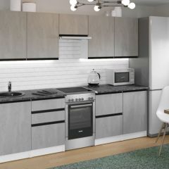 Кухонный гарнитур Сюита мега 2500 мм в Нягани - nyagan.mebel24.online | фото