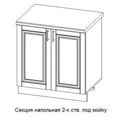 Кухонный гарнитур Верона (крем) модульная в Нягани - nyagan.mebel24.online | фото 16