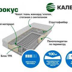 Матрас Крокус Хлопок (h190) серия Калверо в Нягани - nyagan.mebel24.online | фото