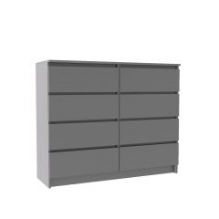 МОРИ МК 1200.8 Комод (графит) в Нягани - nyagan.mebel24.online | фото 2
