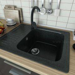 Мойка кухонная MS-6 (640х490) в Нягани - nyagan.mebel24.online | фото 1