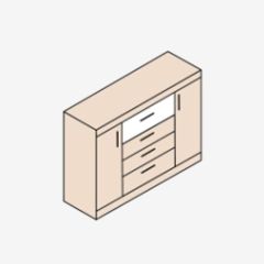 НИКА Н25 Комод в Нягани - nyagan.mebel24.online | фото 3