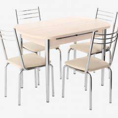 Комплект Вегас (стол+4 стула) в Нягани - nyagan.mebel24.online | фото 1