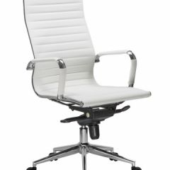Офисное кресло для руководителей DOBRIN CLARK LMR-101F белый в Нягани - nyagan.mebel24.online | фото