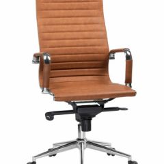 Офисное кресло для руководителей DOBRIN CLARK LMR-101F светло-коричневый №321 в Нягани - nyagan.mebel24.online | фото