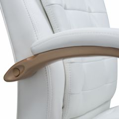 Офисное кресло для руководителей DOBRIN DONALD LMR-106B белый в Нягани - nyagan.mebel24.online | фото 8