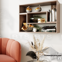 Полка Смарт 2 крафт в Нягани - nyagan.mebel24.online | фото 2