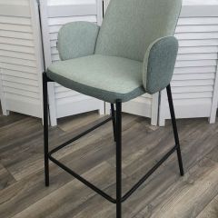 Полубарный стул NYX (H=65cm) VF113 светлая мята / VF115 серо-зеленый М-City в Нягани - nyagan.mebel24.online | фото 5