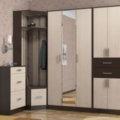 Прихожая ДИАНА-4 сек №10 (Венге/Дуб молочный) в Нягани - nyagan.mebel24.online | фото 3