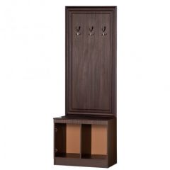 Шкаф для одежды открытый №620 "Инна" Денвер темный в Нягани - nyagan.mebel24.online | фото 2