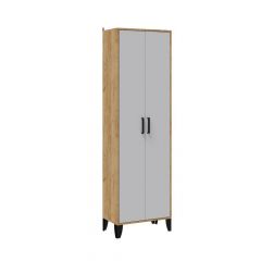 Прихожая Витра Шкаф платяной (Белый/Дуб крафт) в Нягани - nyagan.mebel24.online | фото