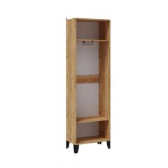 Прихожая Витра Шкаф платяной (Белый/Дуб крафт) в Нягани - nyagan.mebel24.online | фото 2