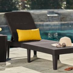 Шезлонг Джайпур (Jaipur Sun lounger) виски-коричневый в Нягани - nyagan.mebel24.online | фото 3