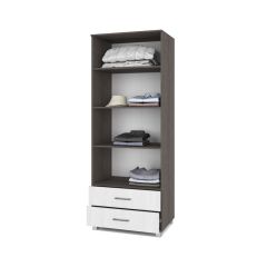 ЕВА Шкаф 2-х дверный Е23 в Нягани - nyagan.mebel24.online | фото 2