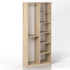 Шкаф 2-х створчатый Дуэт Люкс без зеркала в Нягани - nyagan.mebel24.online | фото 4