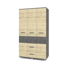 ВИОРА Шкаф 3-х дверный В34 в Нягани - nyagan.mebel24.online | фото 5