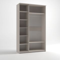 Шкаф 3-х створчатый Дуэт Люкс с зеркалом в Нягани - nyagan.mebel24.online | фото 7