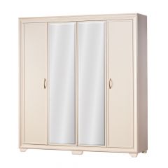 Шкаф 4-дверный со стеклом №367 Афины в Нягани - nyagan.mebel24.online | фото