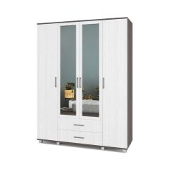 ЕВА Шкаф 4-х дверный Е43 в Нягани - nyagan.mebel24.online | фото