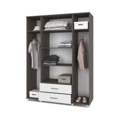 ЕВА Шкаф 4-х дверный Е43 в Нягани - nyagan.mebel24.online | фото 2