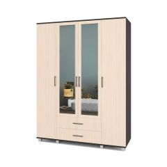 ЕВА Шкаф 4-х дверный Е43 в Нягани - nyagan.mebel24.online | фото 3