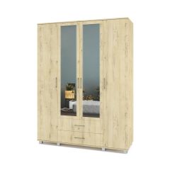 ЕВА Шкаф 4-х дверный Е43 в Нягани - nyagan.mebel24.online | фото 5