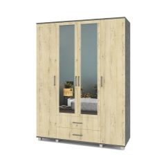 ЕВА Шкаф 4-х дверный Е43 в Нягани - nyagan.mebel24.online | фото 7