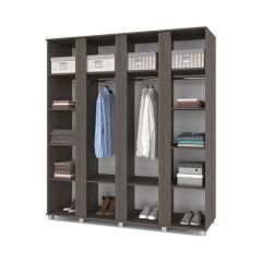 ПАНДОРА Шкаф 4-х дверный П43 в Нягани - nyagan.mebel24.online | фото 2