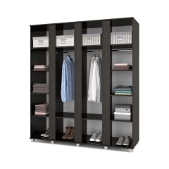 ПАНДОРА Шкаф 4-х дверный П43 в Нягани - nyagan.mebel24.online | фото 4