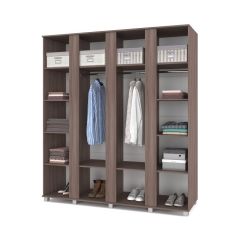 ПАНДОРА Шкаф 4-х дверный П43 в Нягани - nyagan.mebel24.online | фото 10