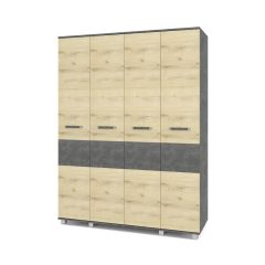 ВИОРА Шкаф 4-х дверный В40 в Нягани - nyagan.mebel24.online | фото 5