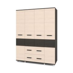 ВИОРА Шкаф 4-х дверный В43 в Нягани - nyagan.mebel24.online | фото 3