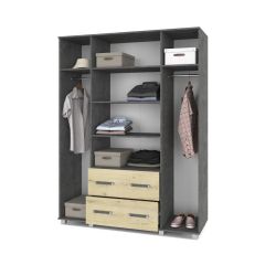 ВИОРА Шкаф 4-х дверный В43 в Нягани - nyagan.mebel24.online | фото 6