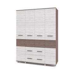 ВИОРА Шкаф 4-х дверный В43 в Нягани - nyagan.mebel24.online | фото 7