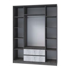 Шкаф 4х створчатый НКМ Милана секция №22 в Нягани - nyagan.mebel24.online | фото 2