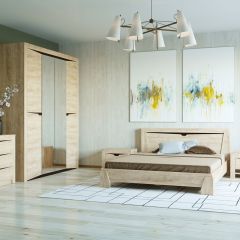 Шкаф 4х створчатый ВЕРСАЛЬ-5 секция №16 в Нягани - nyagan.mebel24.online | фото 3