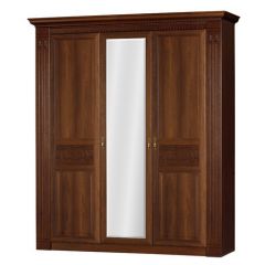 Шкаф 3-х дверный №180 "Лючия" Дуб оксфорд в Нягани - nyagan.mebel24.online | фото