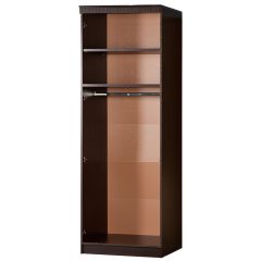 Шкаф для одежды №609 Инна Денвер темный в Нягани - nyagan.mebel24.online | фото 2