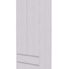 БРИЗ - 1 Шкаф двухстворчатый комбинированный в Нягани - nyagan.mebel24.online | фото