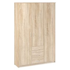 Шкаф комбинированный Дуэт Люкс без зеркала в Нягани - nyagan.mebel24.online | фото 3
