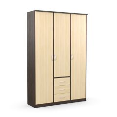 Шкаф комбинированный Дуэт Люкс без зеркала в Нягани - nyagan.mebel24.online | фото