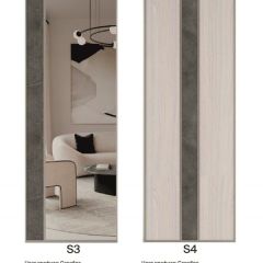 Шкаф-купе 1300 серии SILVER S3+S4+B2+PL4 (2 ящика+F обр.штанга) профиль «Серебро» в Нягани - nyagan.mebel24.online | фото 9